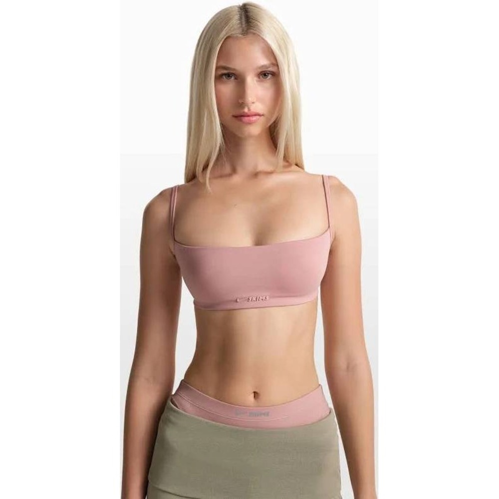 Nike x SKIMS Matte Thin Strap Micro Bra Himalayan Pink BA-SPT-9482W Size M